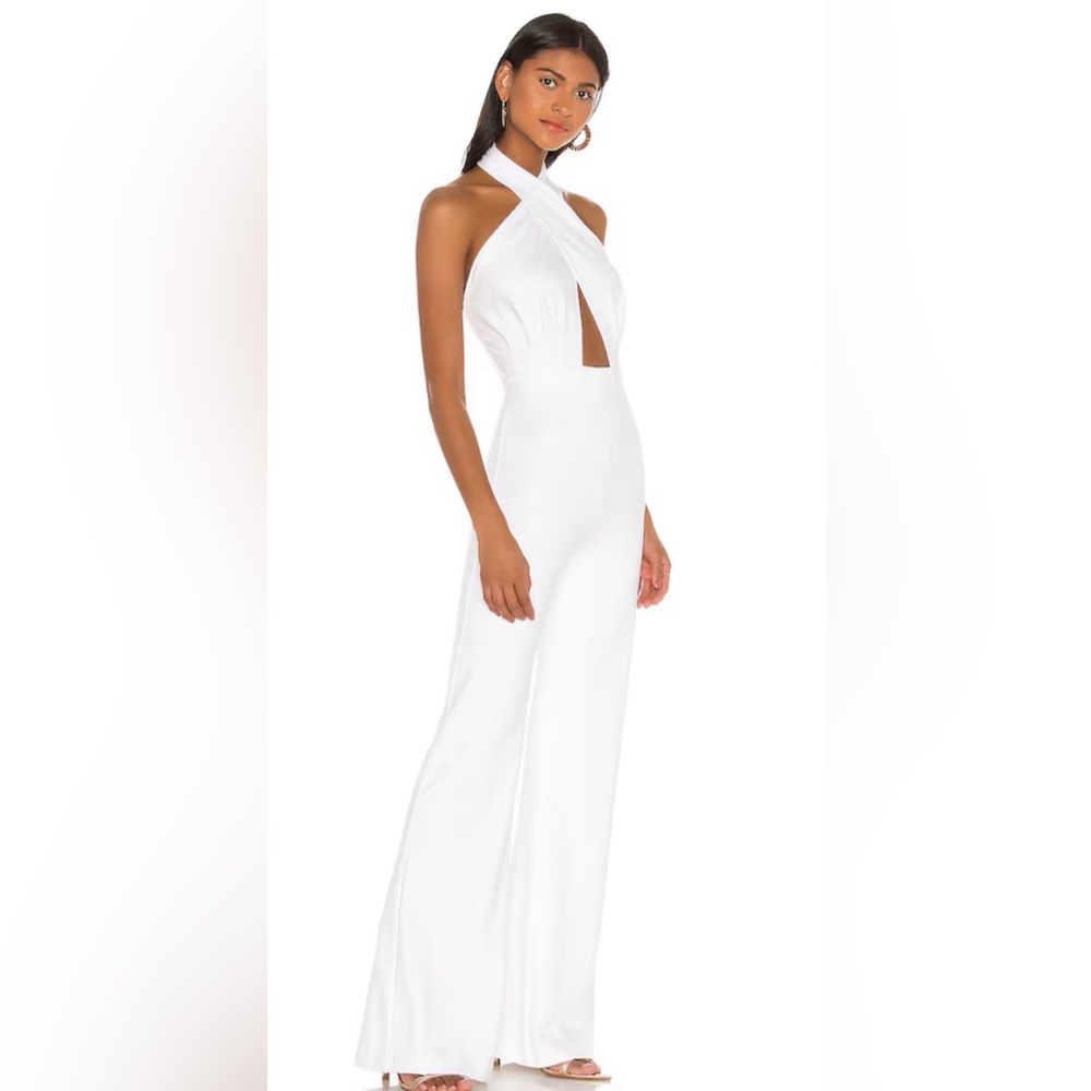 Amanda Uprichard X REVOLVE Zahara Jumps in Optic White - Picture 2 of 6